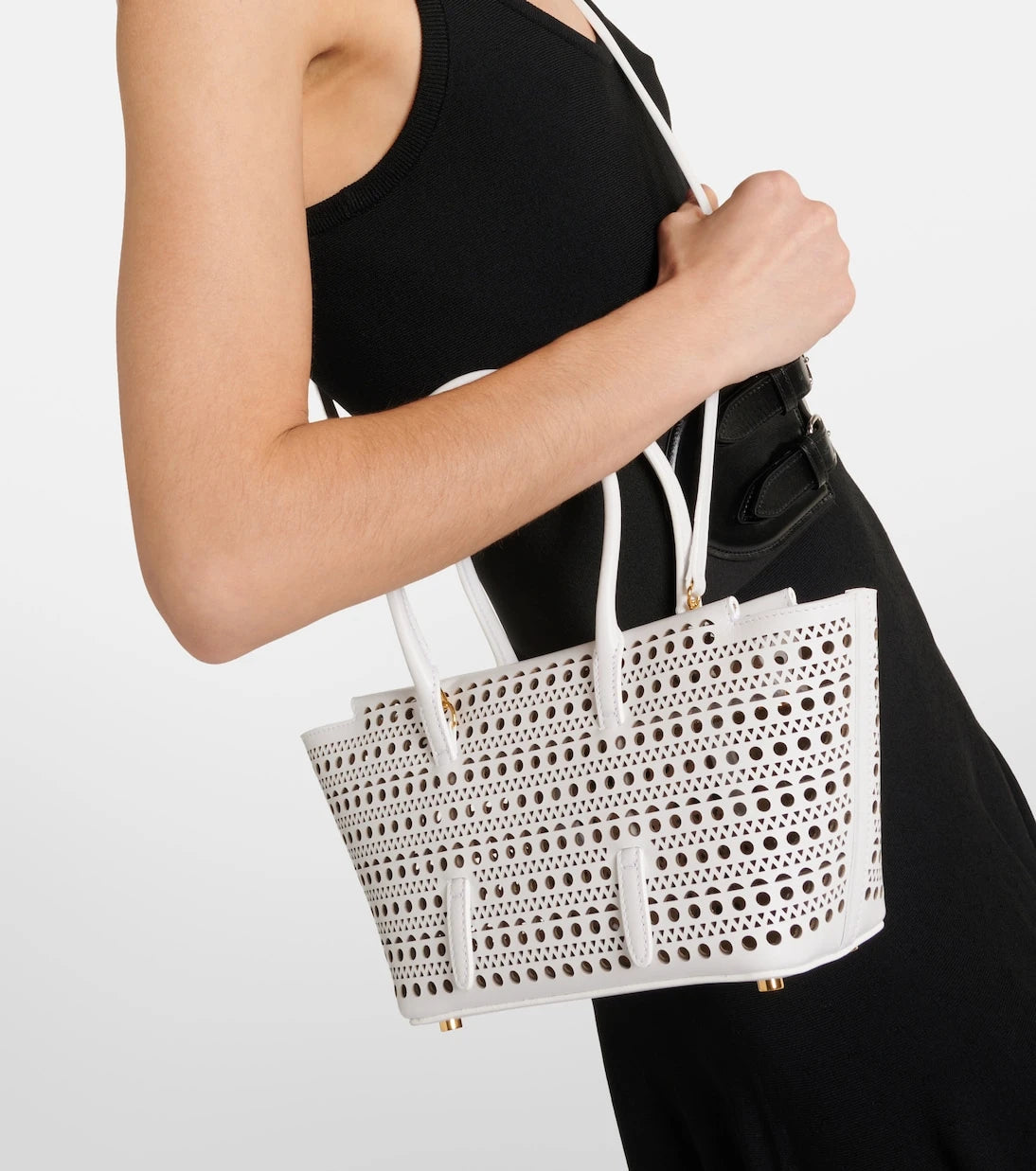 Alaïa - New Mina 20 leather shoulder bag