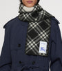 Burberry Wool Check Scarf