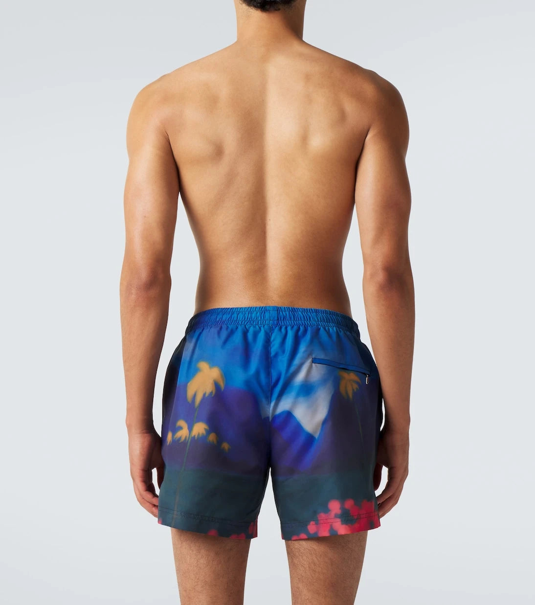 Commas - Printed swim trunks