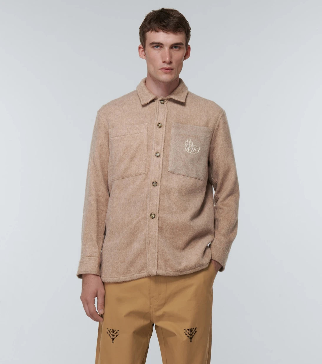 Adish - Embroidered wool jacket
