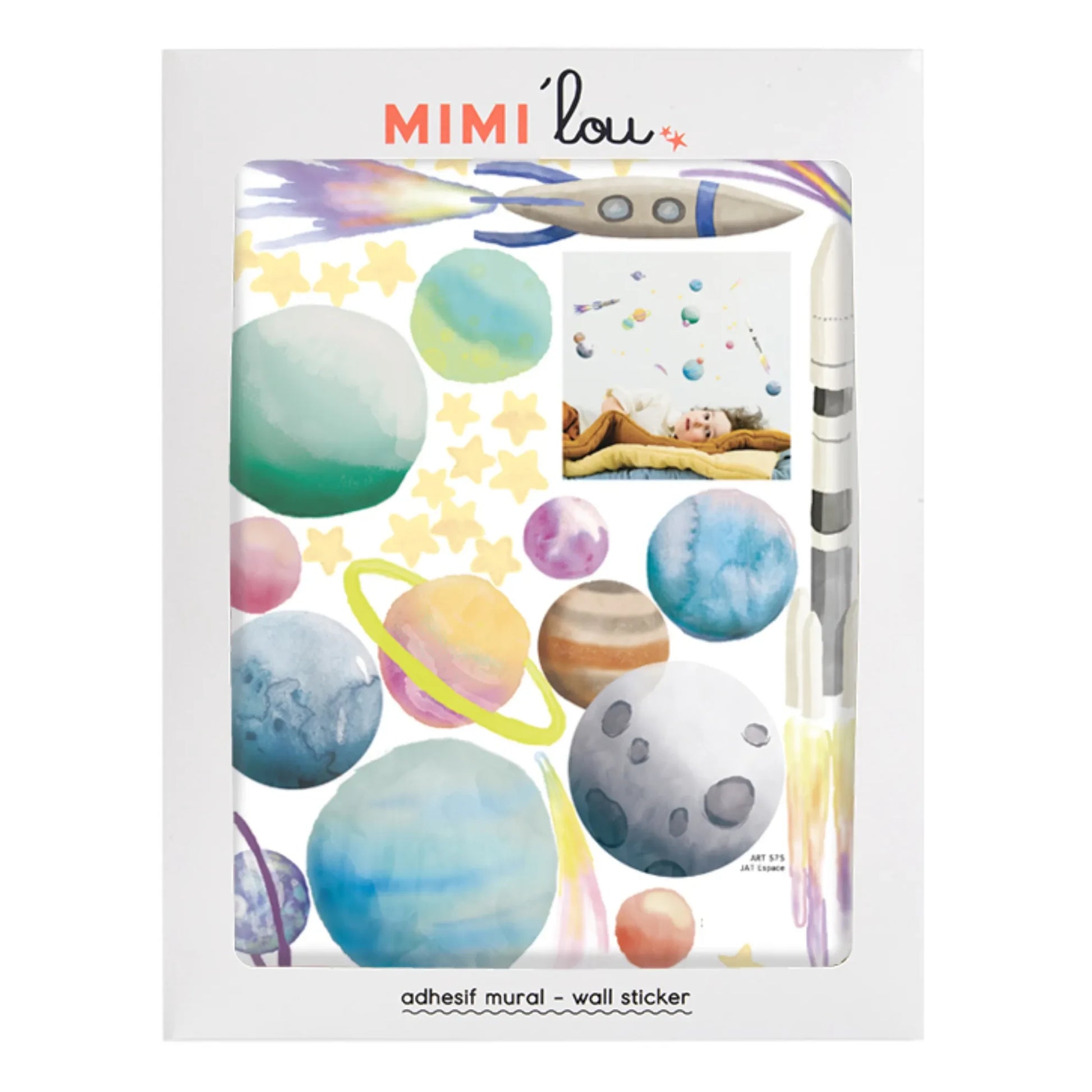 MIMI'lou - Just a Touch Espace sticker