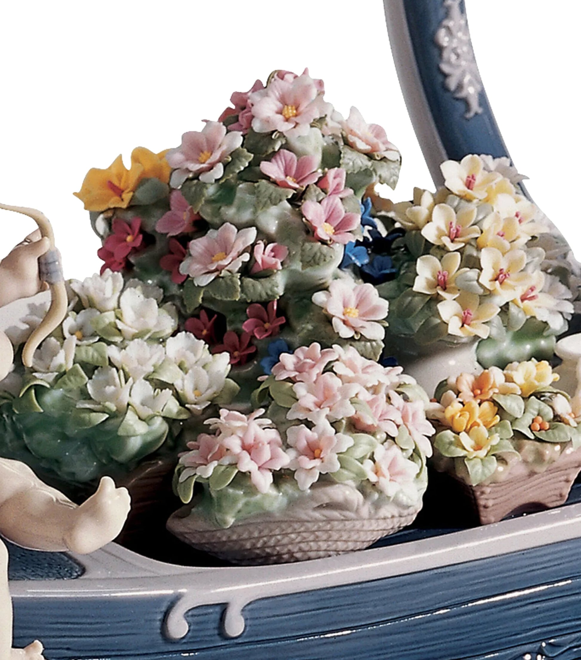 Lladró Porcelain Gondola of Love Ornament