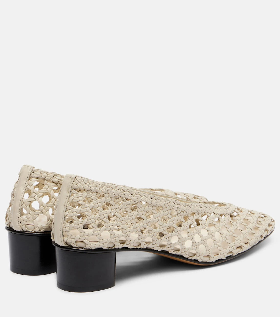 Le Monde Béryl - 40 woven leather pumps