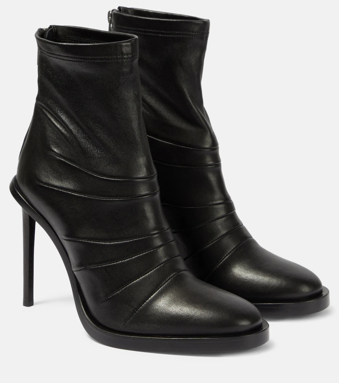 Ann Demeulemeester - بوت الكاحل كارول الجلدي