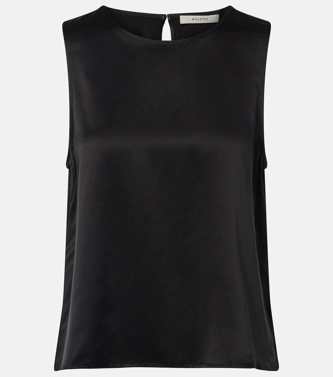 Asceno - Sofia silk charmeuse tank top