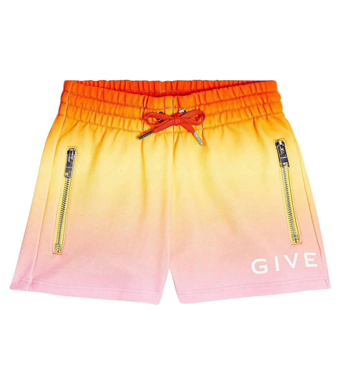 Givenchy Kids - Logo ombré cotton jersey shorts