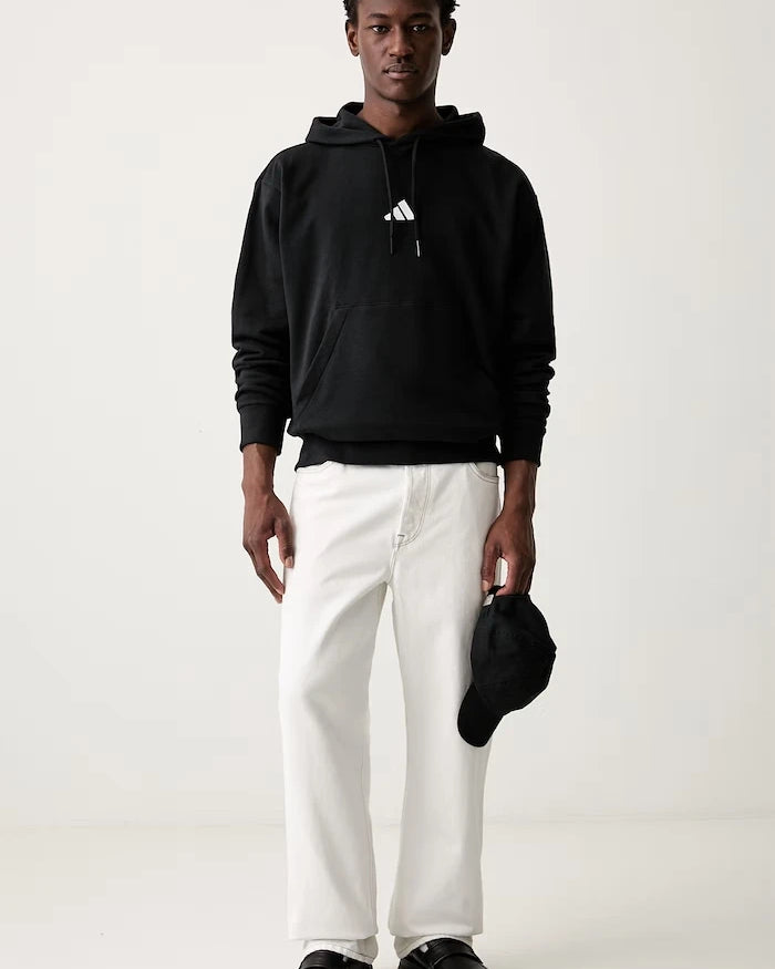 adidas kapüşonlu erkek pamuklu sweatshirt Feelcozy