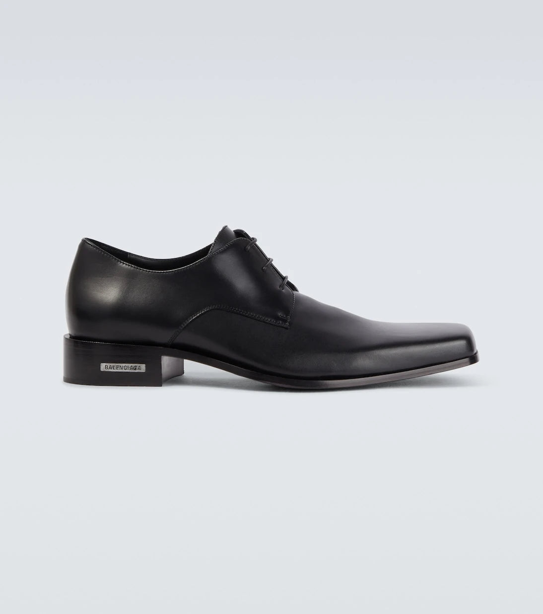 Balenciaga - Concorde leather Derby shoes