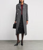 MAX&Co. Grey Wool Double-Breasted Coat