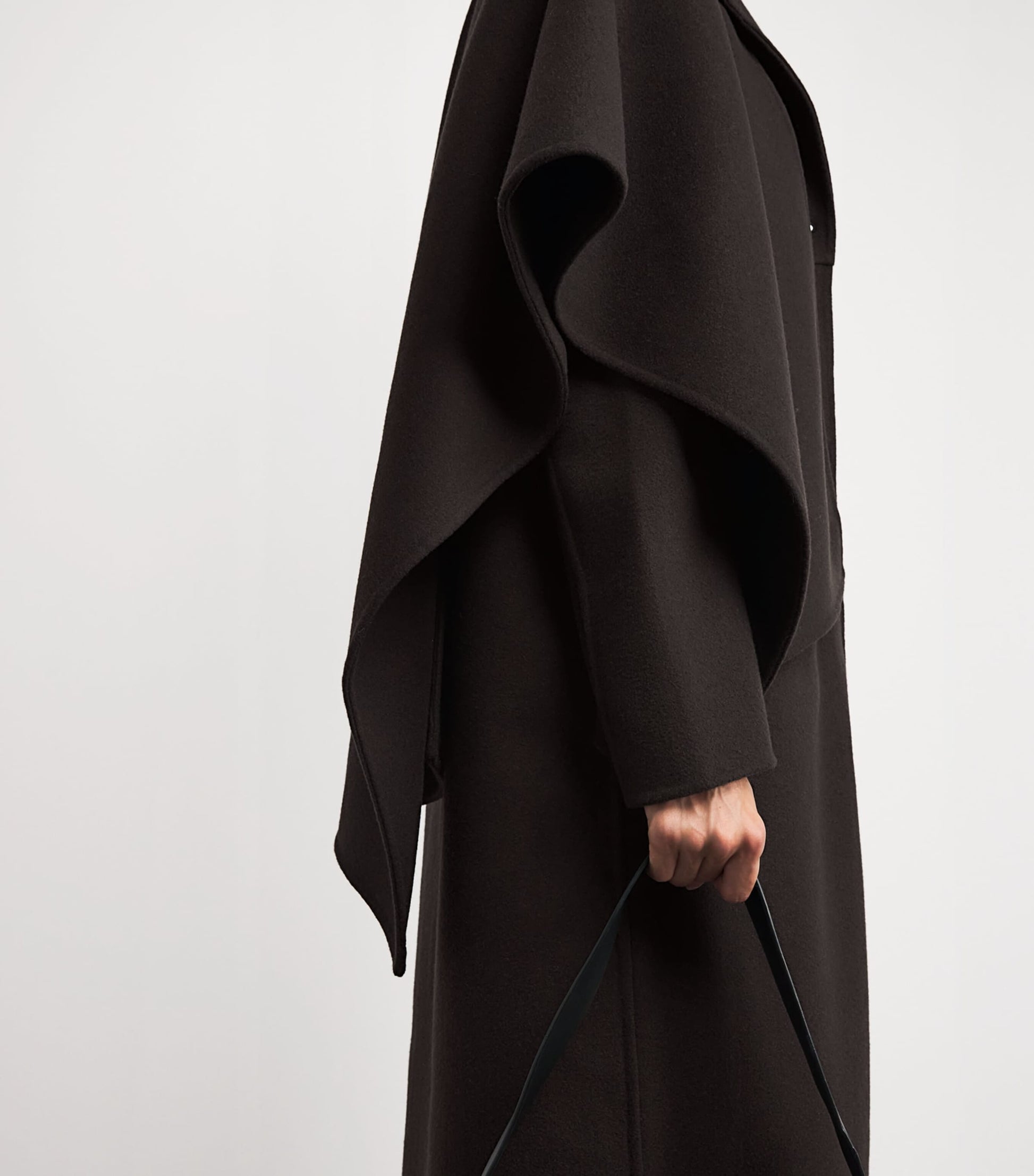 Liberowe Brown Cashmere-Wool Kipling Coat