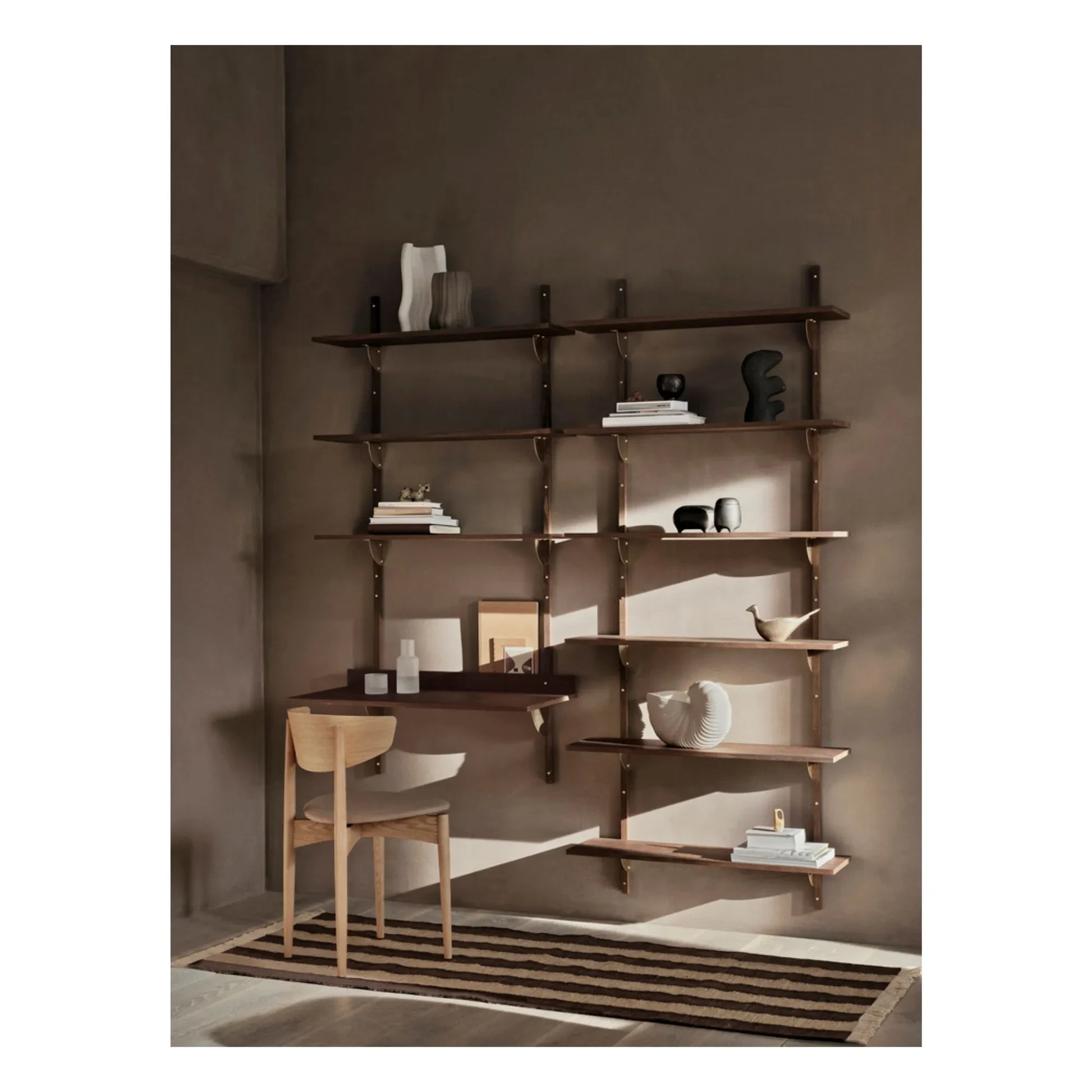 Ferm Living - Ives rugs | Chocolate