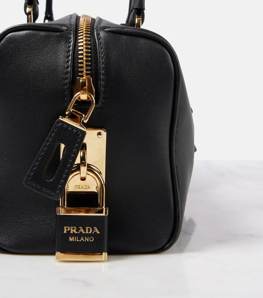 Prada - Medium leather shoulder bag