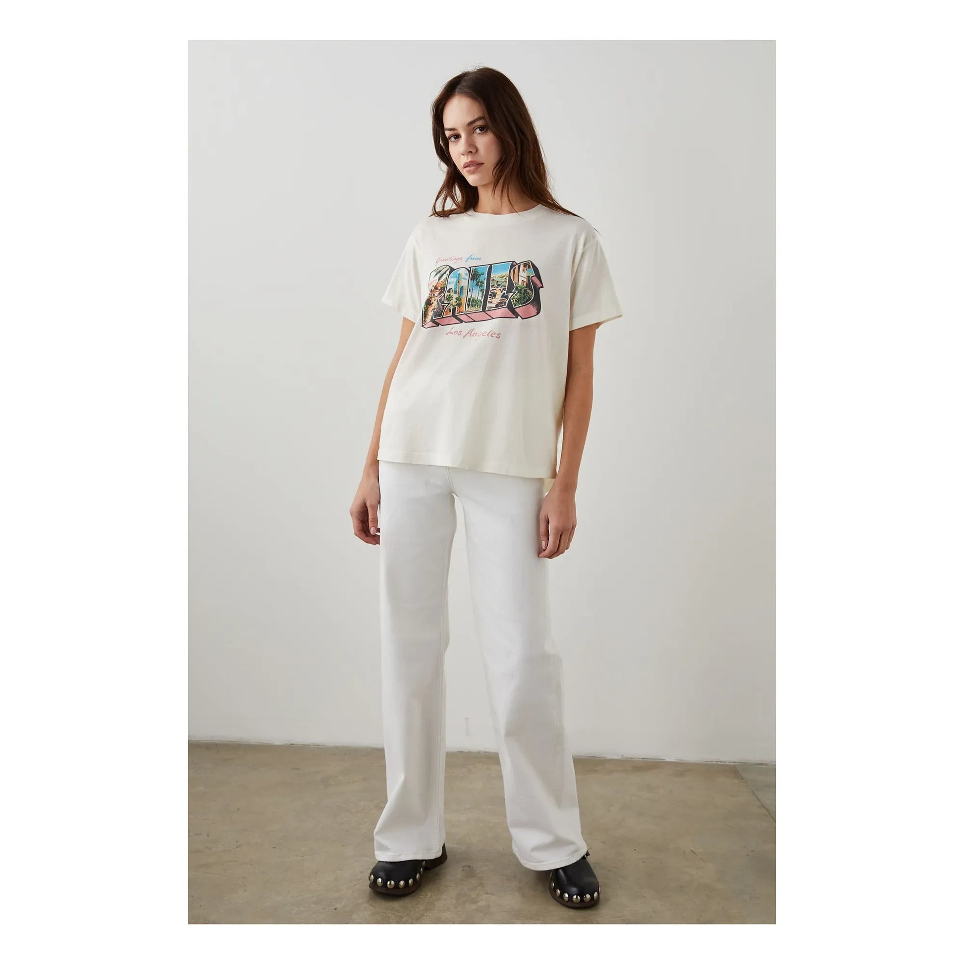 Rails - Boyfriend T-shirt | White