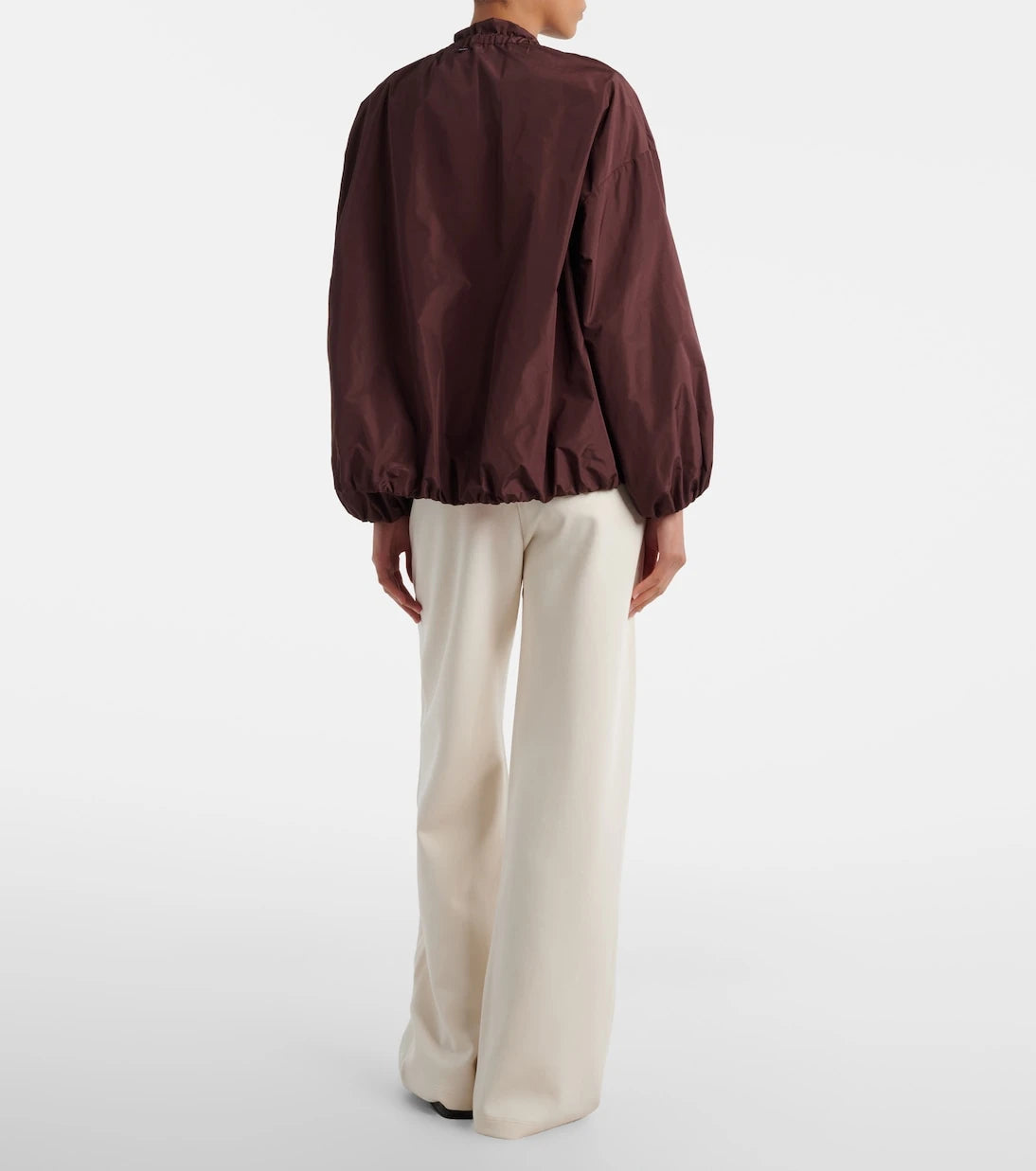 'S Max Mara - Cotton-blend jersey wide-leg sweatpants