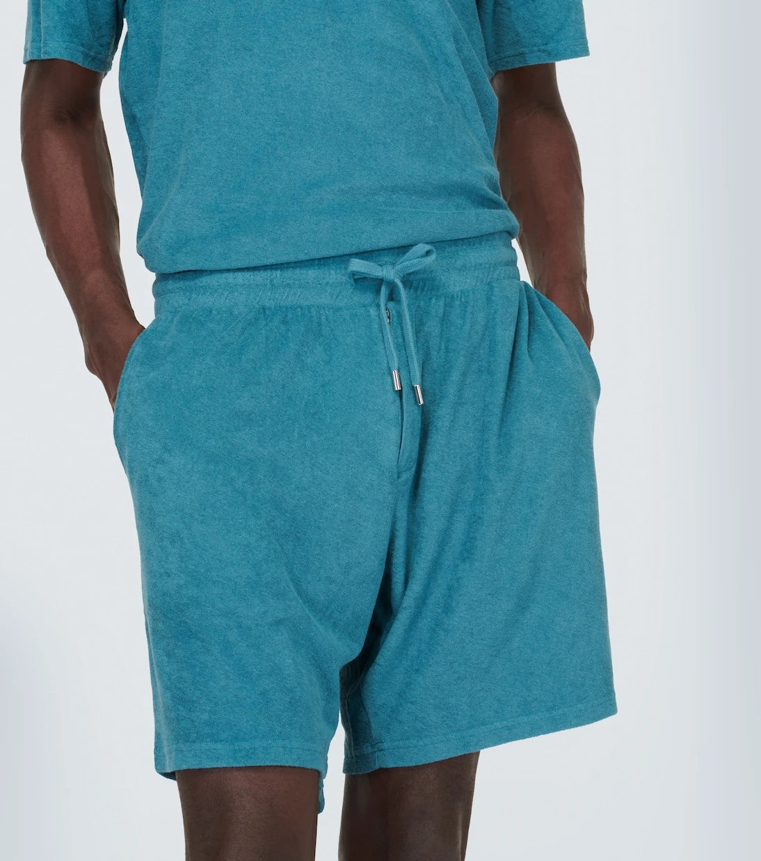 Frescobol Carioca - Augusto cotton-blend terry shorts