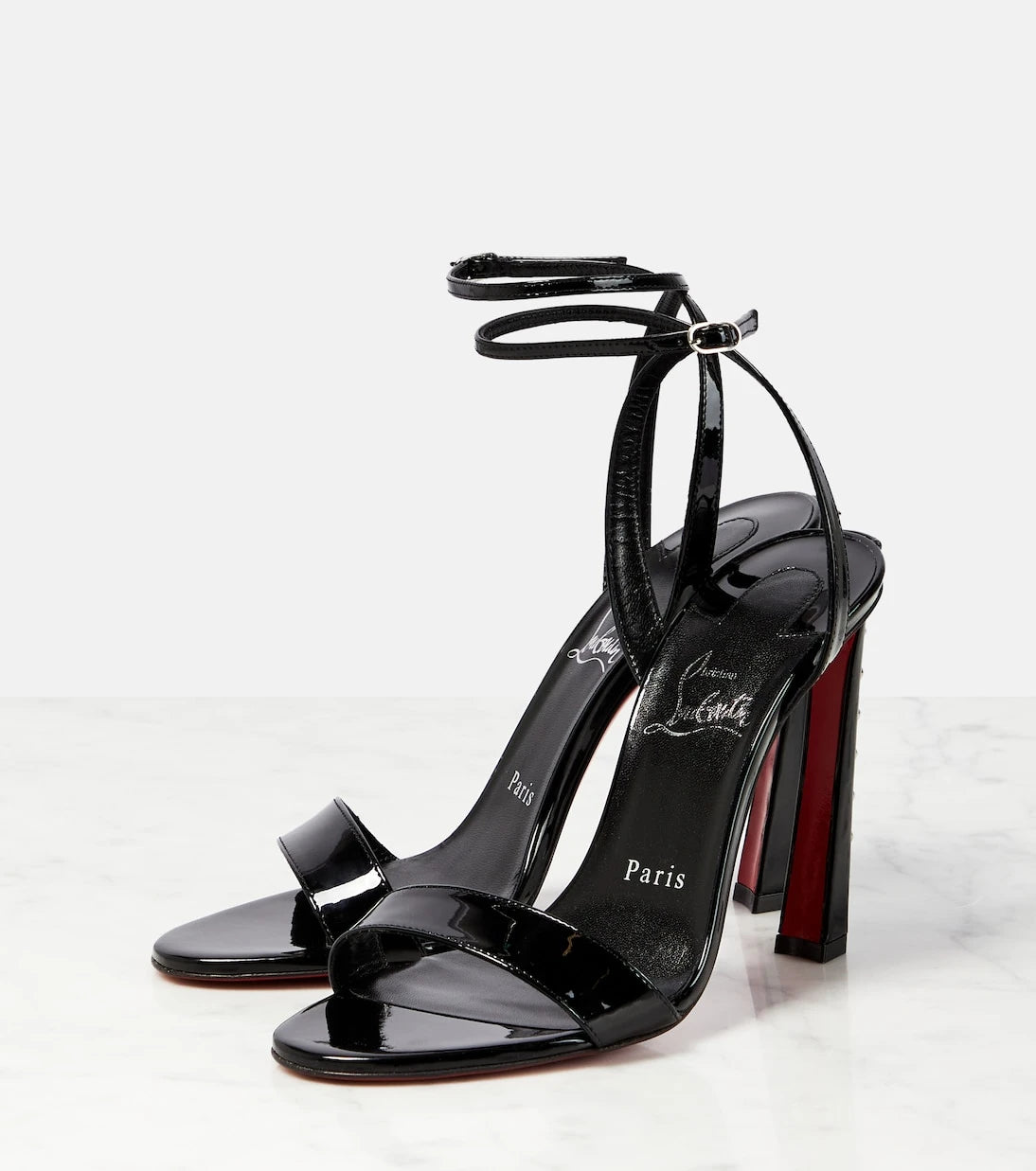 Christian Louboutin - Condorapik Queen 100 leather sandals
