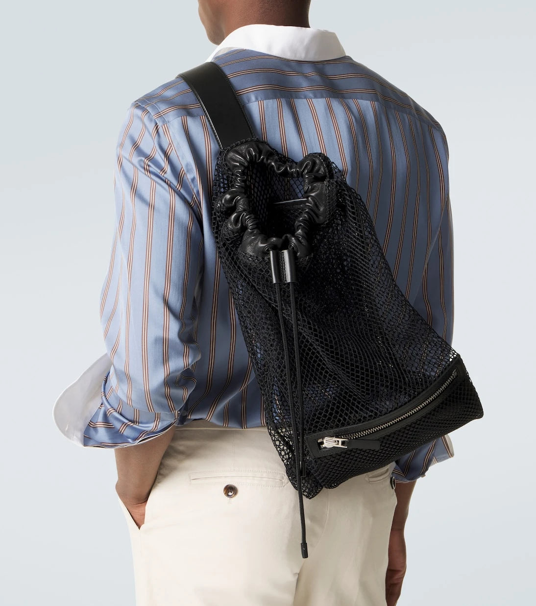 Tom Ford - Leather-trimmed backpack