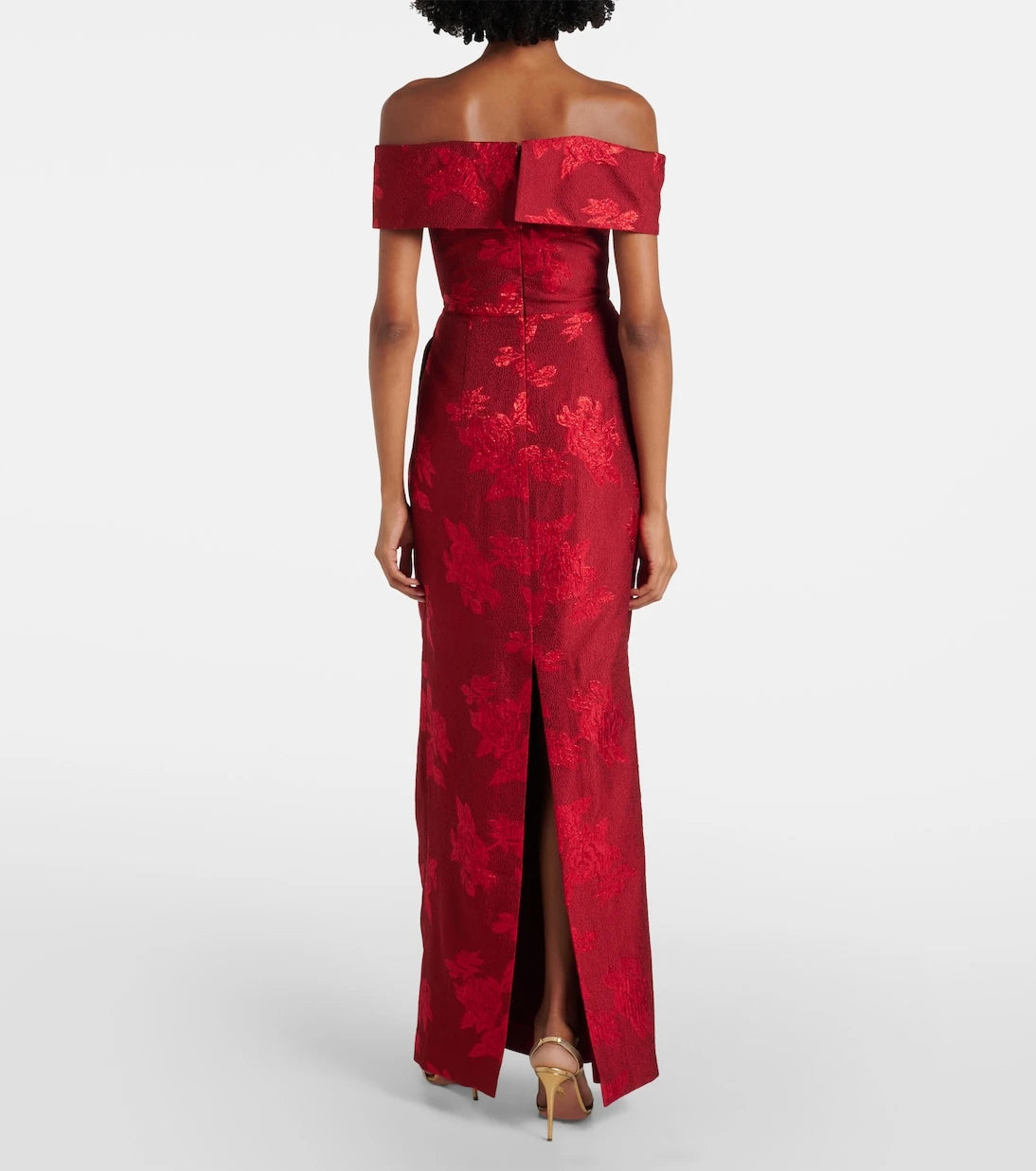 Rebecca Vallance - Henrietta brocade bustier gown