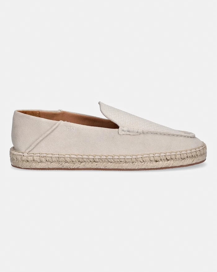 BOSS erkek süet espadriller Madeira