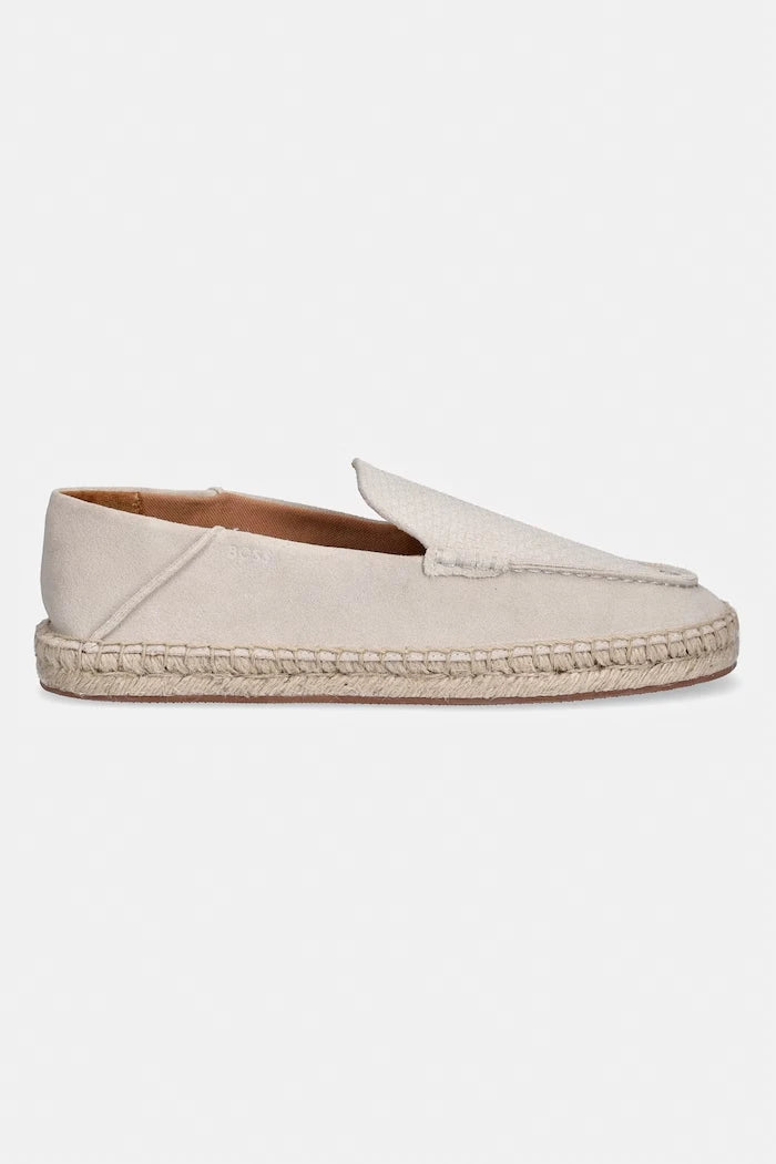 BOSS erkek süet espadriller Madeira
