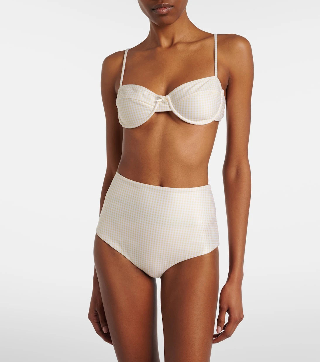 Faithfull - Reyes gingham bikini bottoms