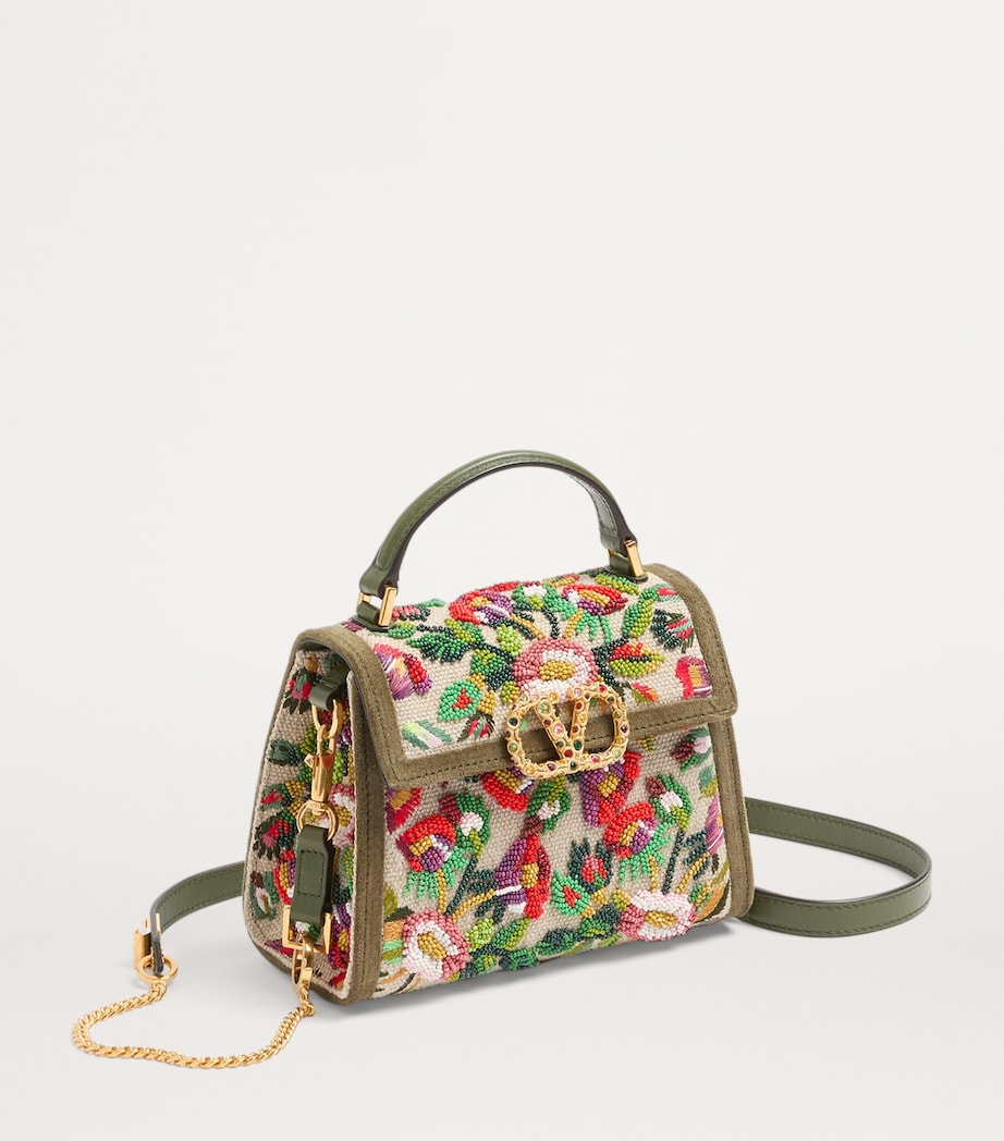 Valentino Garavani Multi Mini Embellished VSLING Top-Handle Bag