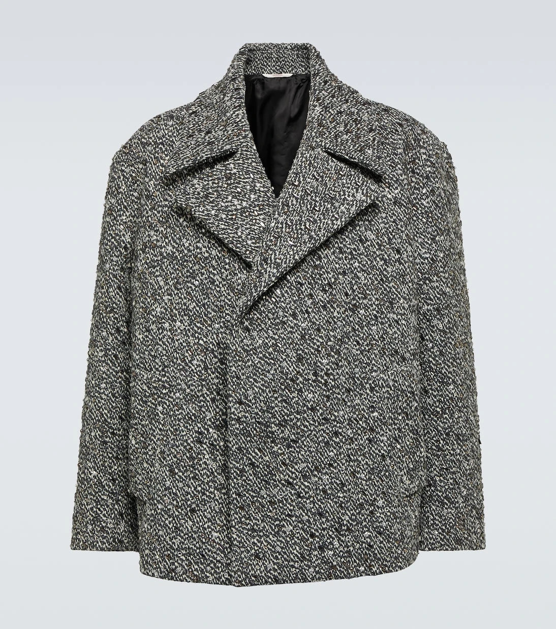 Valentino - Embellished bouclé wool-blend jacket