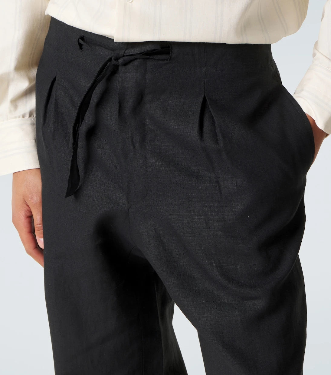 Stòffa - Linen straight pants