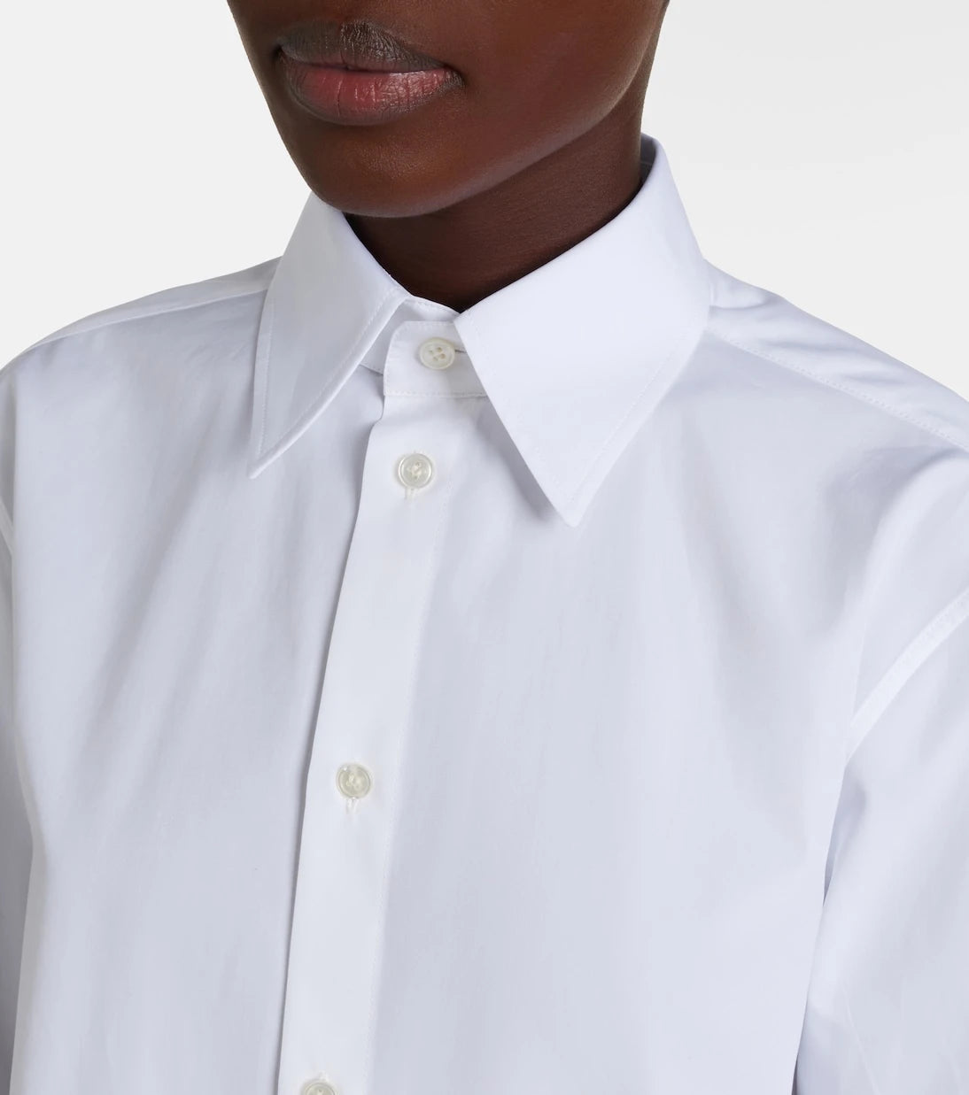 Saint Laurent - Cotton poplin shirt