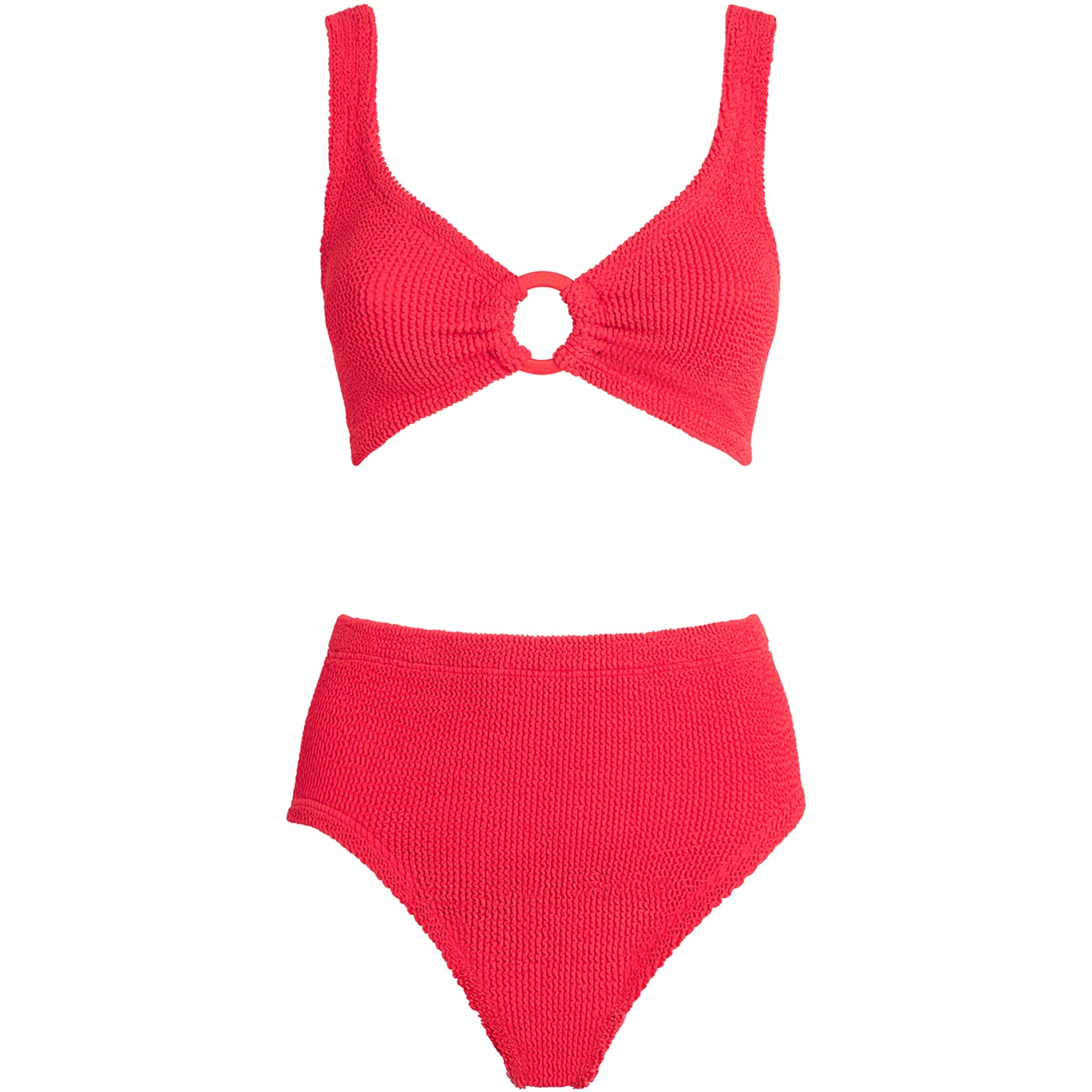 Red Nadine Hoop Bikini