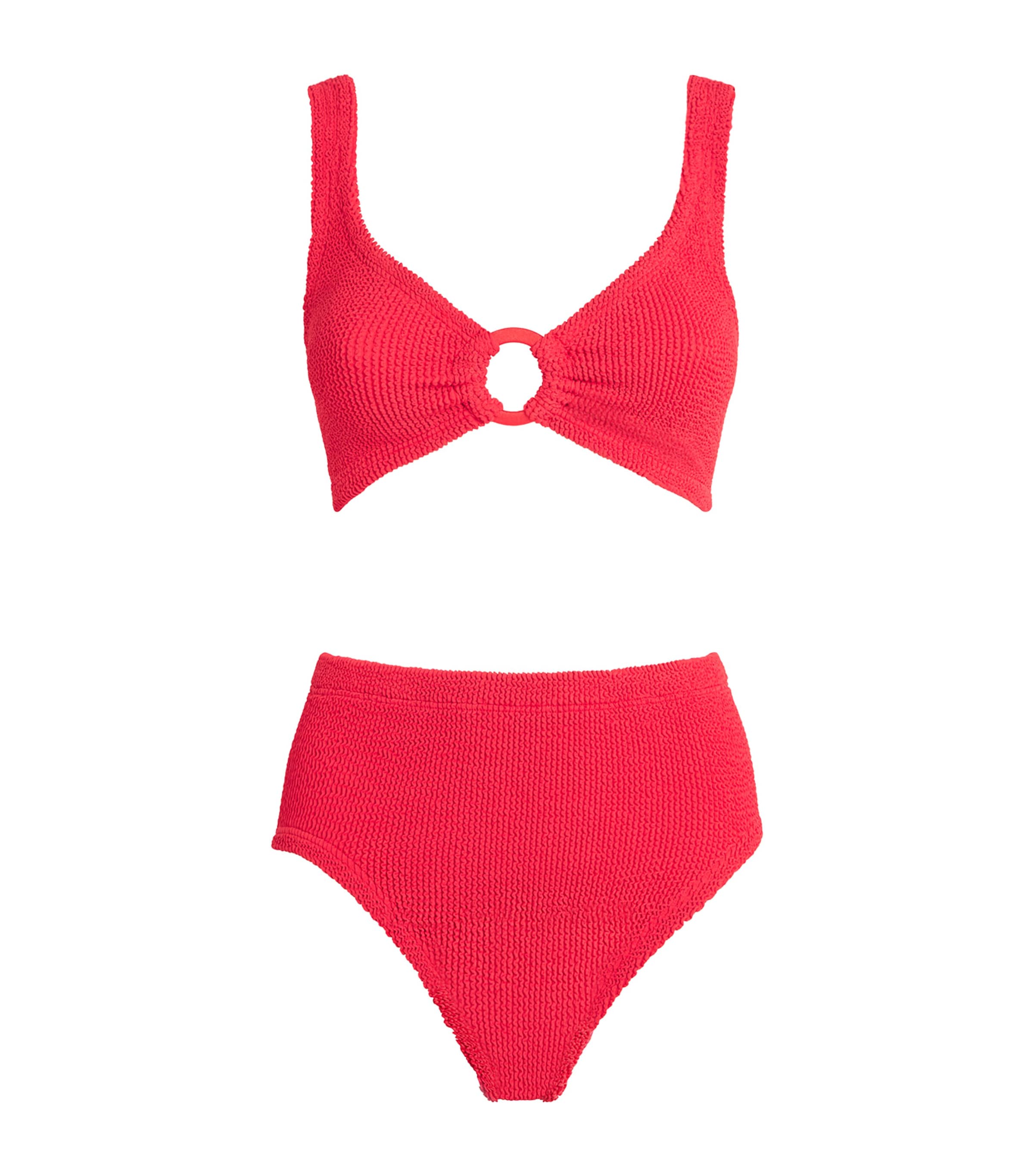 Red Nadine Hoop Bikini