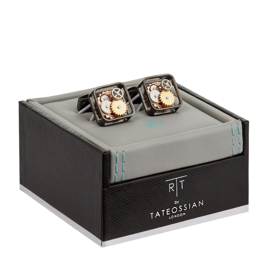 Square Gear Cufflinks