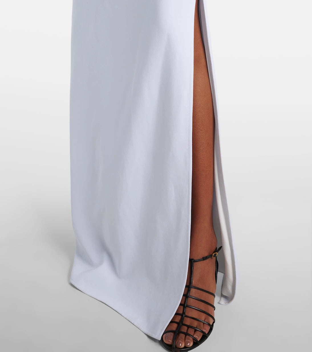 Proenza Schouler - Devyn crêpe draped maxi dress