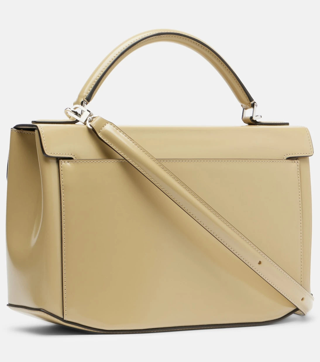 Toteme - Box Small leather top-handle bag