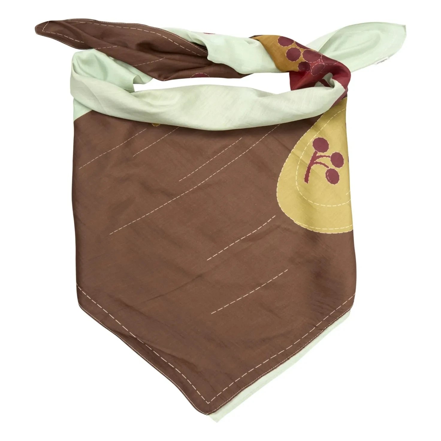 Becksöndergaard - Tables Cotton and Silk Scarf | Pale green