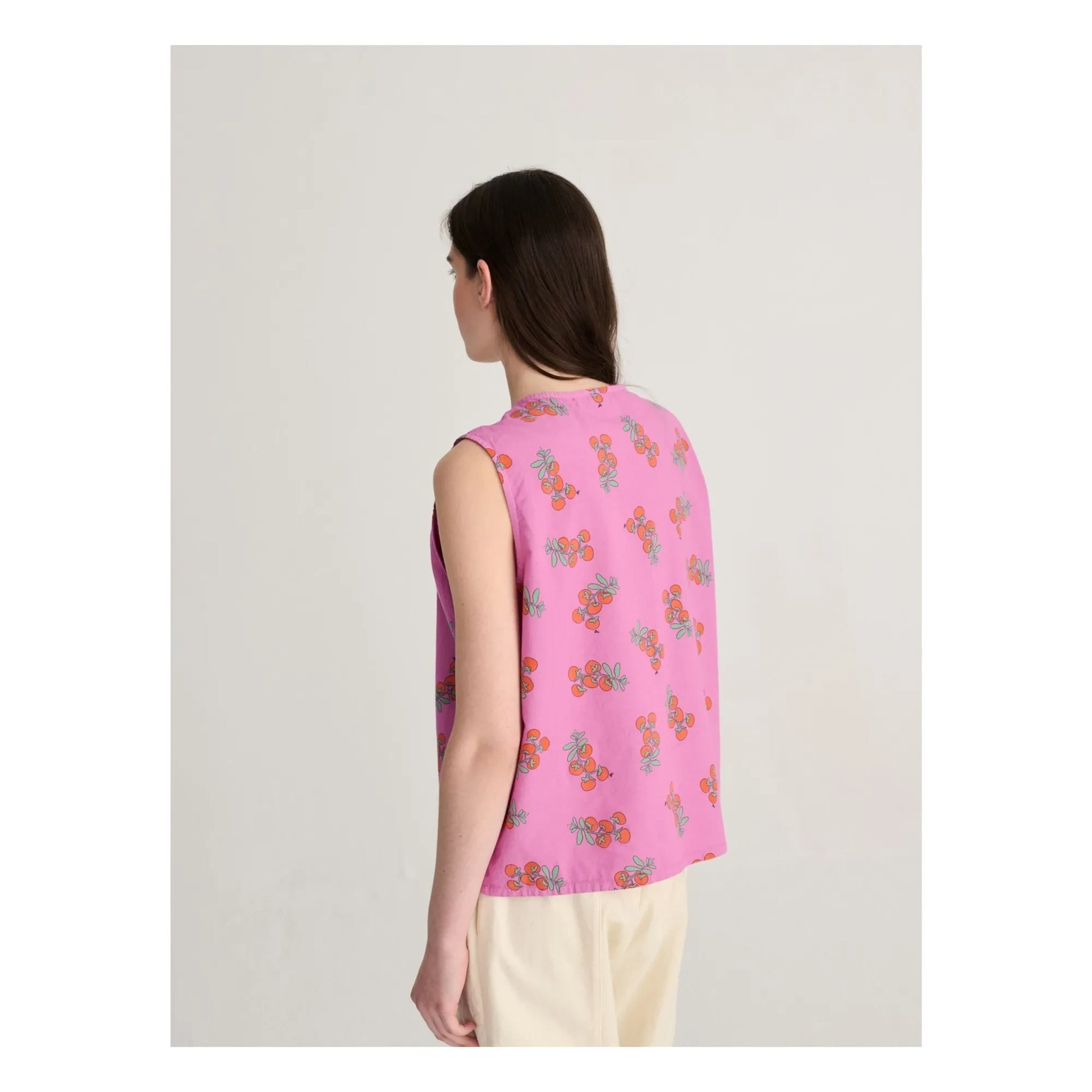 Bobo Choses - Top Tomatoes Print Organic Cotton | Purple