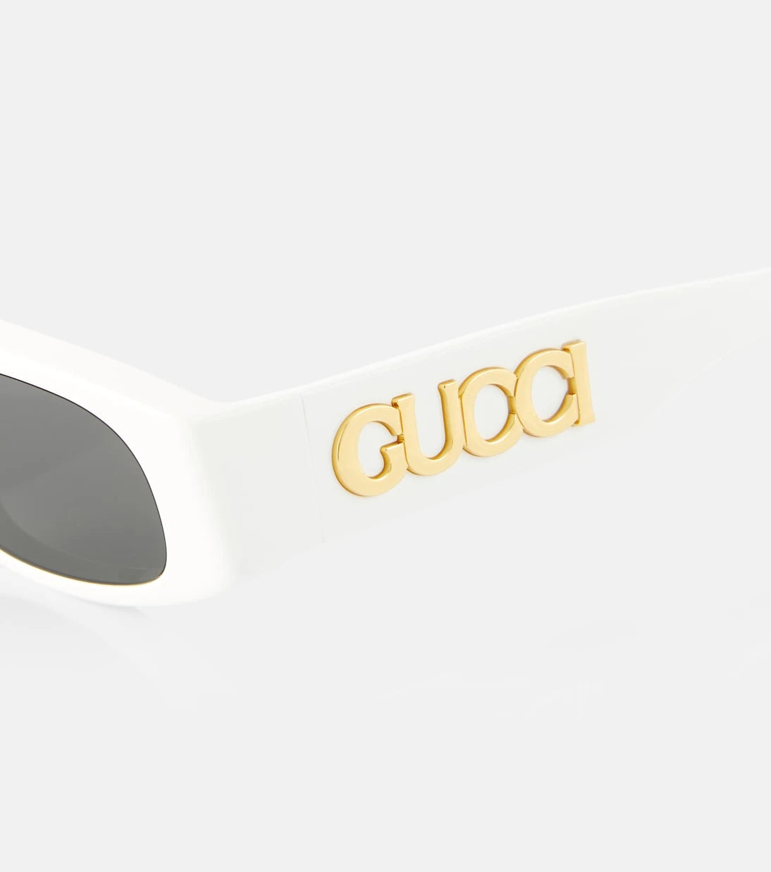 Gucci - Runway dikdörtgen güneş gözlüğü