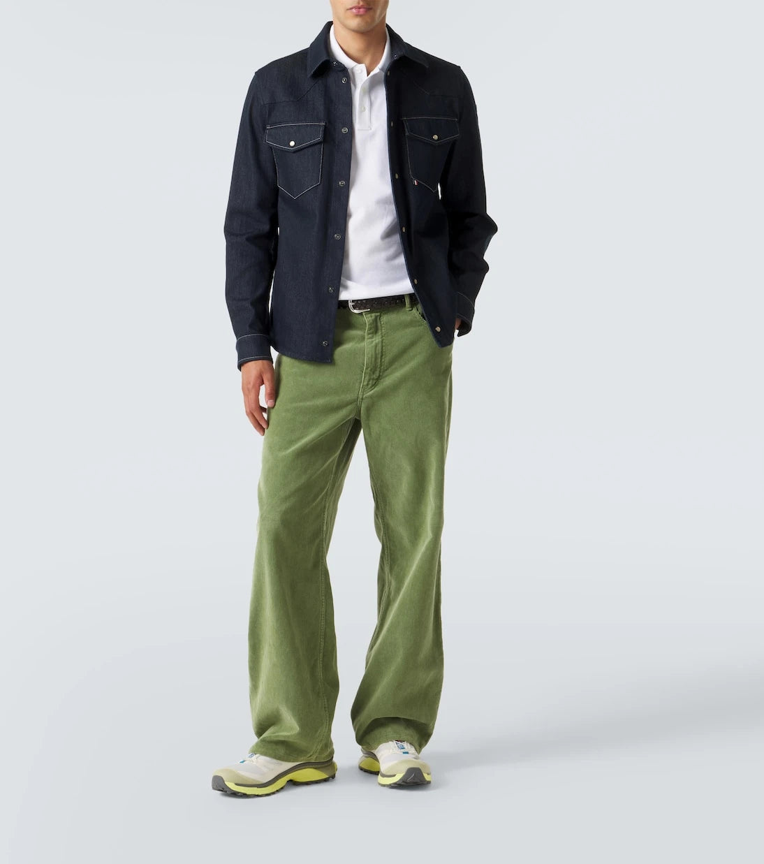 Moncler - Cotton piqué polo shirt