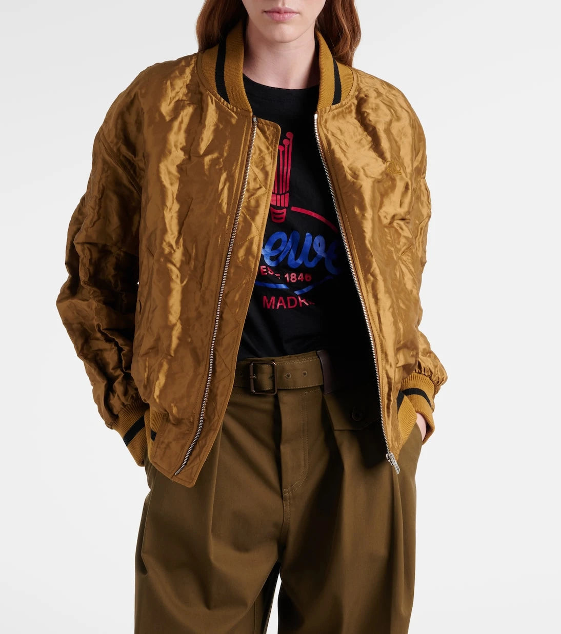 Loewe - Taffeta bomber jacket