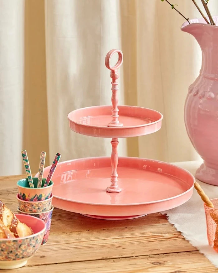 Üç Katlı Tepsi Rice Étagere 37 cm