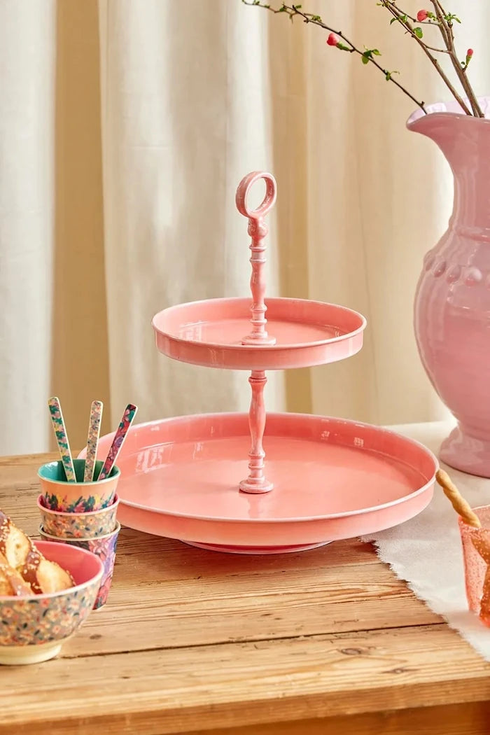 Üç Katlı Tepsi Rice Étagere 37 cm