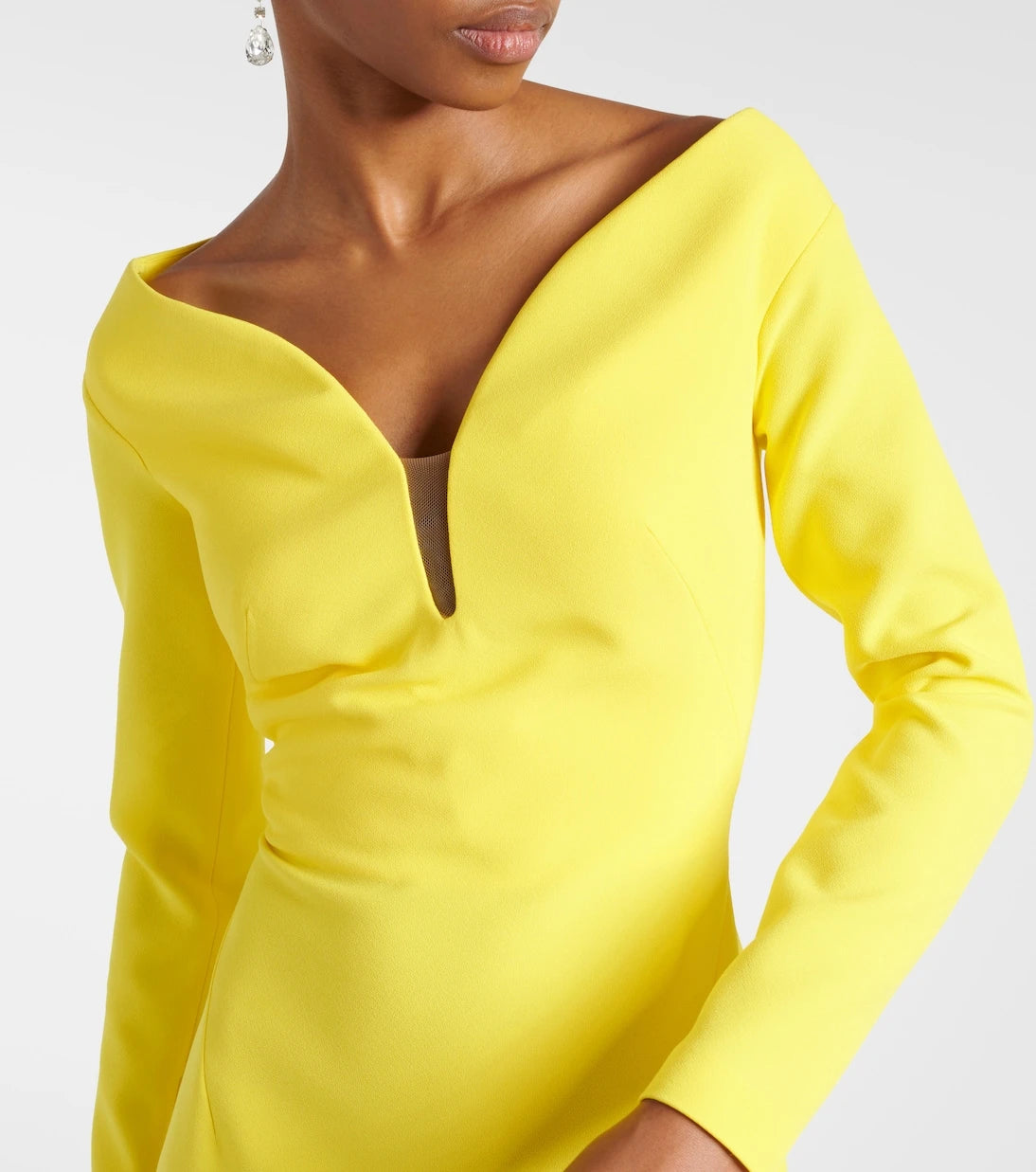 Safiyaa - Wilson crêpe gown