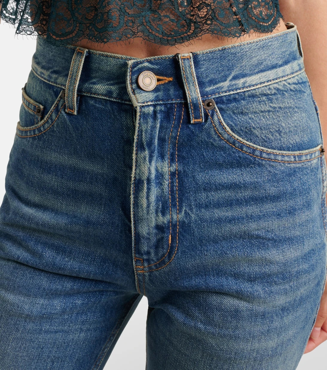 Saint Laurent - Clyde bootcut jeans
