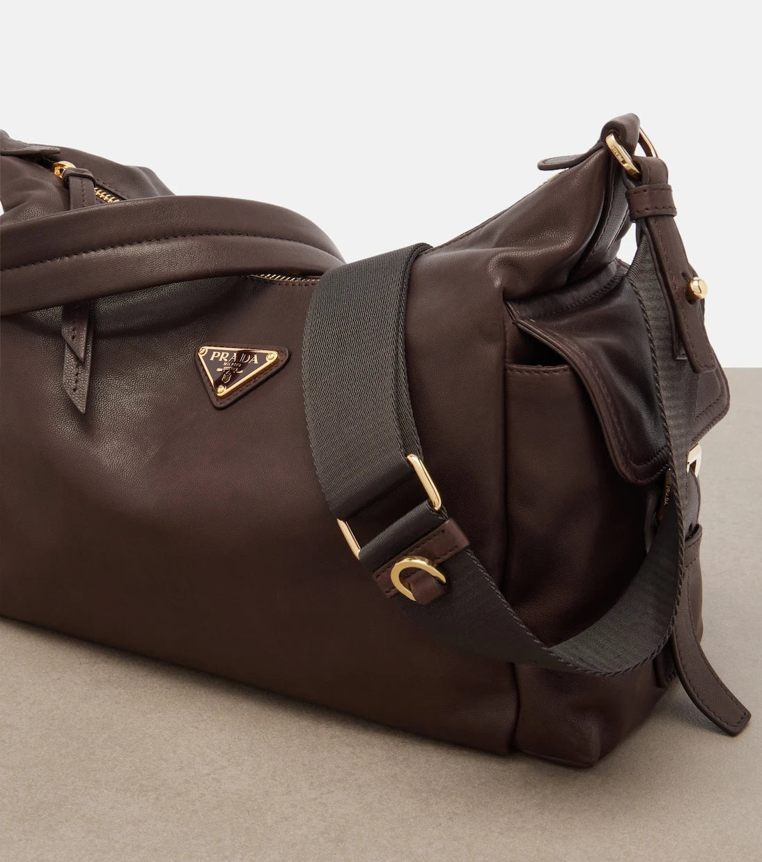 Prada - Prada Explore Large leather shoulder bag