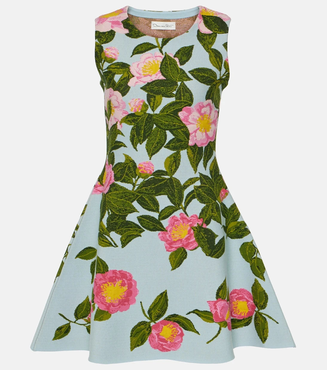 Oscar de la Renta - Printed minidress