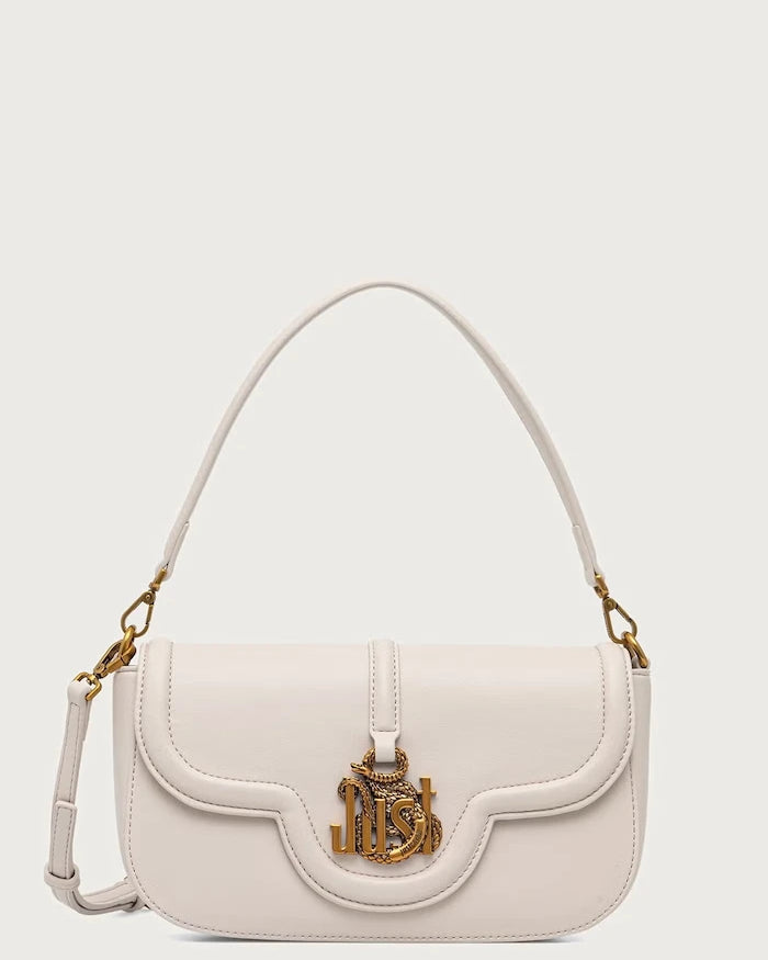 Just Cavalli suni deri kadın crossbody çanta