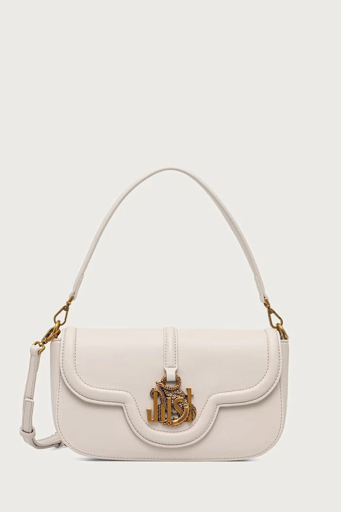 Just Cavalli suni deri kadın crossbody çanta