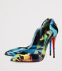 Christian Louboutin Multi Hot Chick Patent Leather Pumps 100