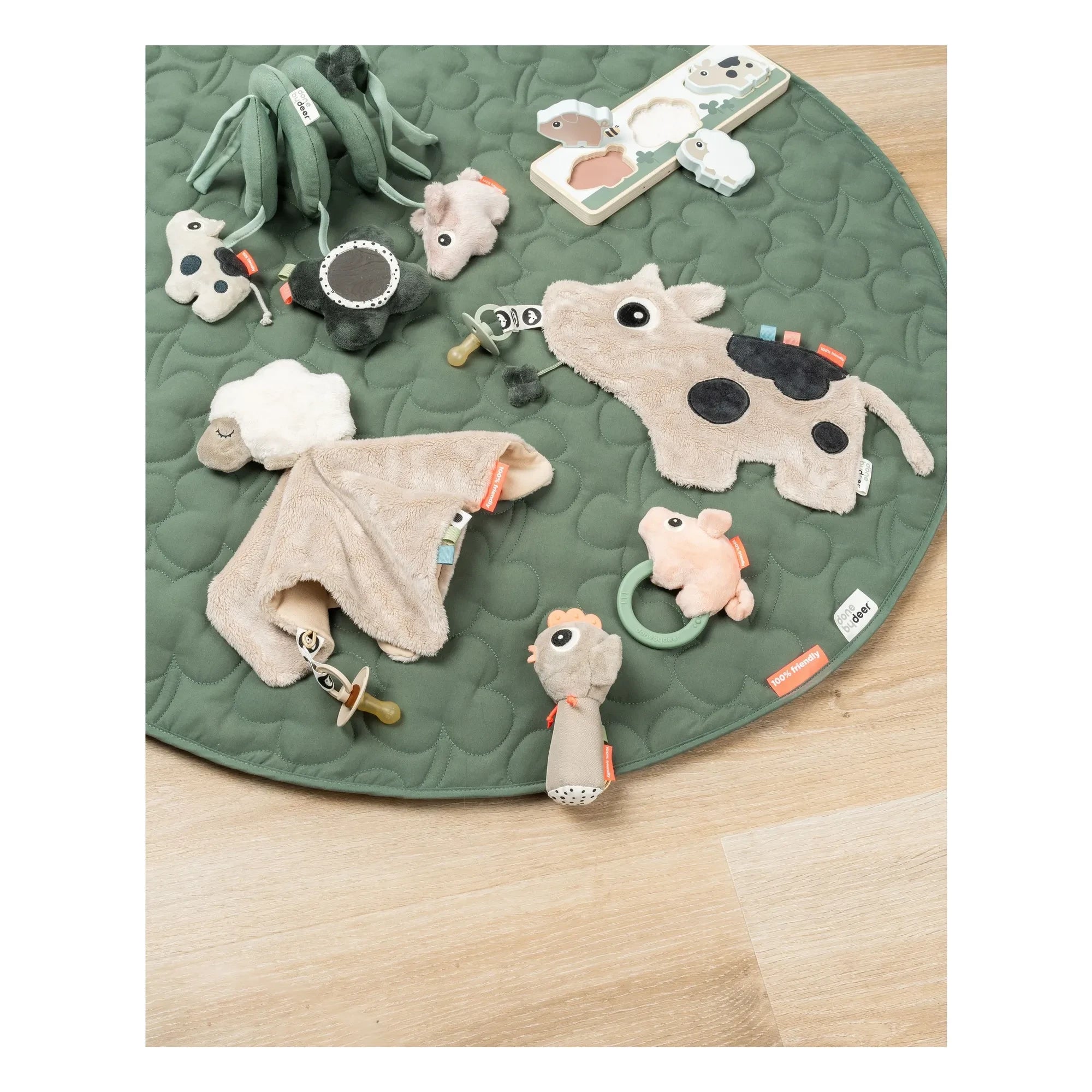 Done by deer - Tiny Farm activity spiral | Green