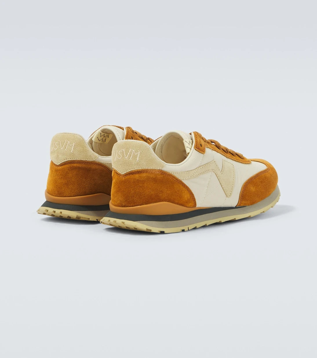 Visvim - FKT Runner suede-trimmed sneakers